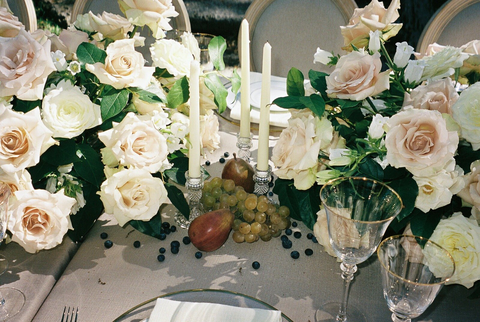 reception detials at fort myers florida wedding