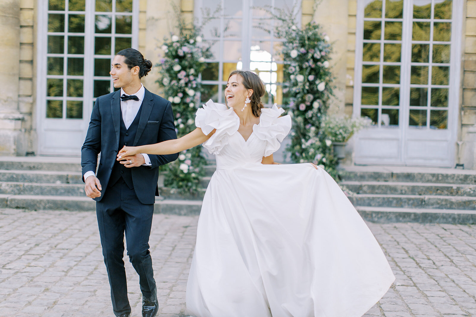 Pretty Stock Images Paris Chateau Wedding - 378