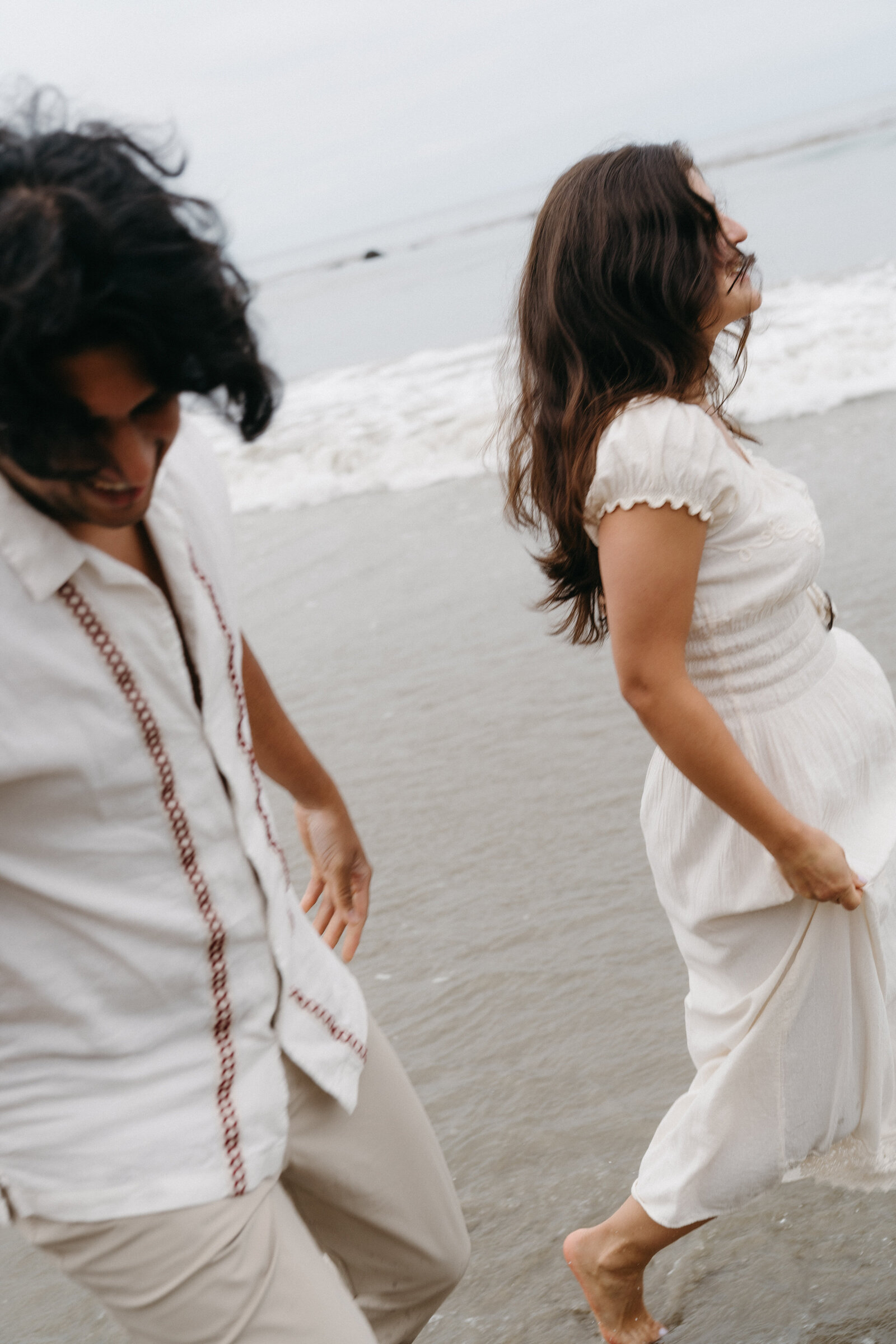 Cinematic Malibu CA Beach Engagement Session