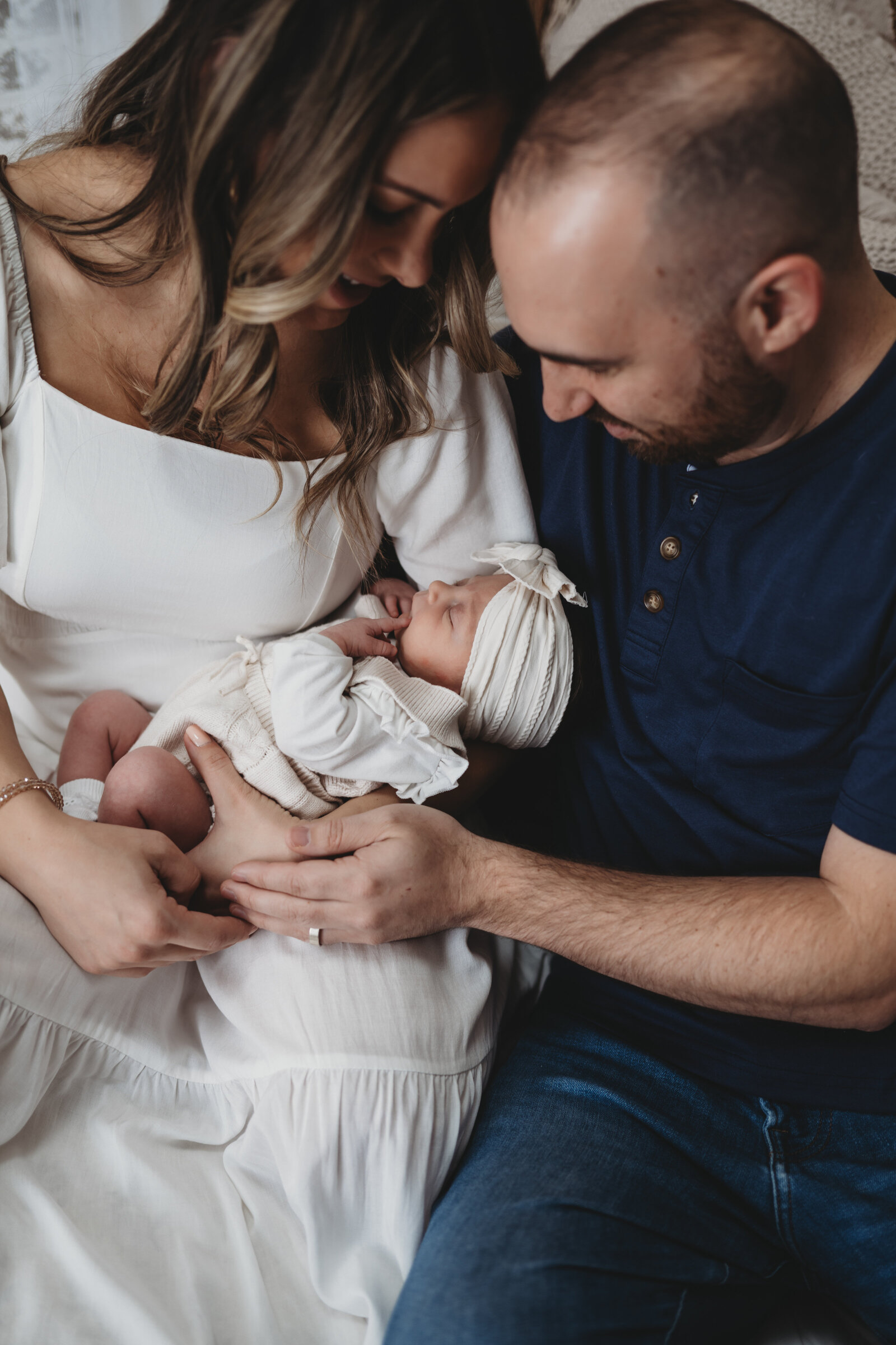 Capture the beauty of your newborn’s earliest days with lifestyle newborn photography in Connecticut. This intimate in-home session preserves the love and connection between parents and their little one in a natural, cozy setting. Book a stress-free newborn session to create timeless memories of your growing family.
