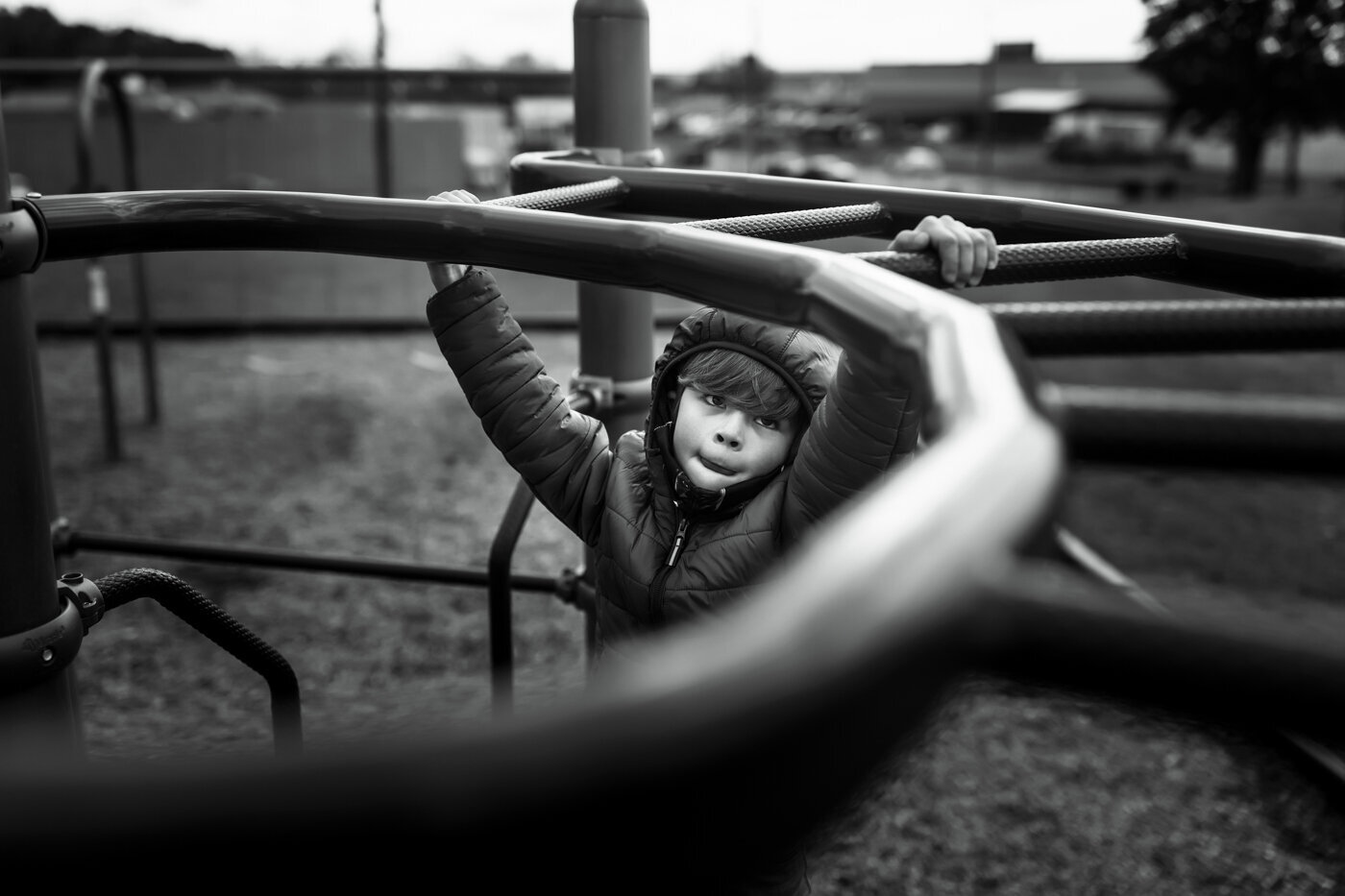 family photographer, columbus, ga, atlanta, documentary, photojournalism, playground, monkey bars_8274