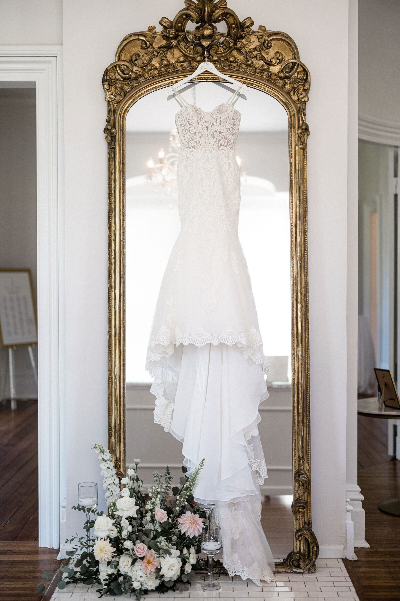 Merrimon Wynne House  Wedding Dress Photo