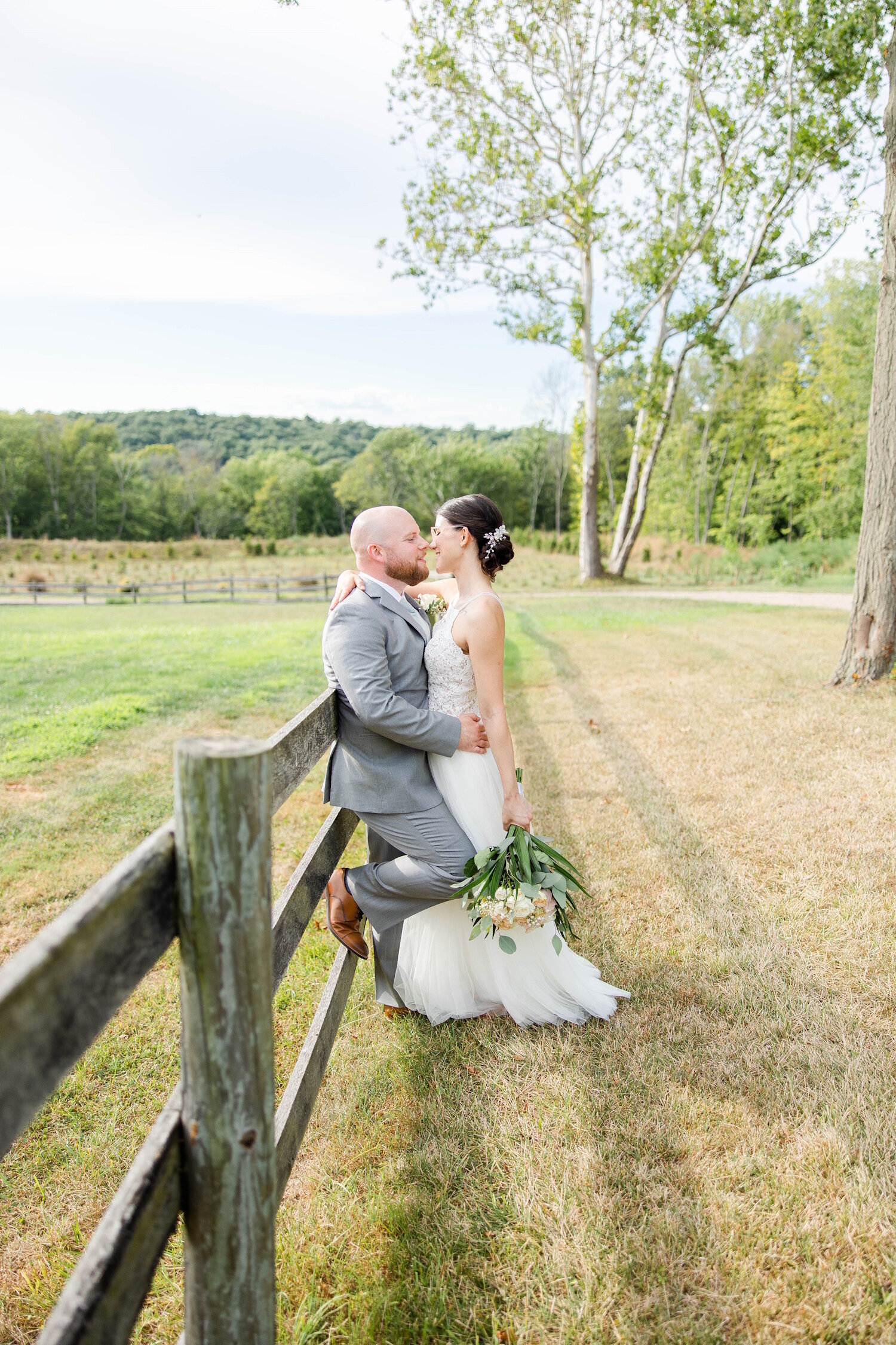 2022 08 14_Elle Josh Wedding_Nuzzos Farm_Branford CT_05-Newlyweds-71
