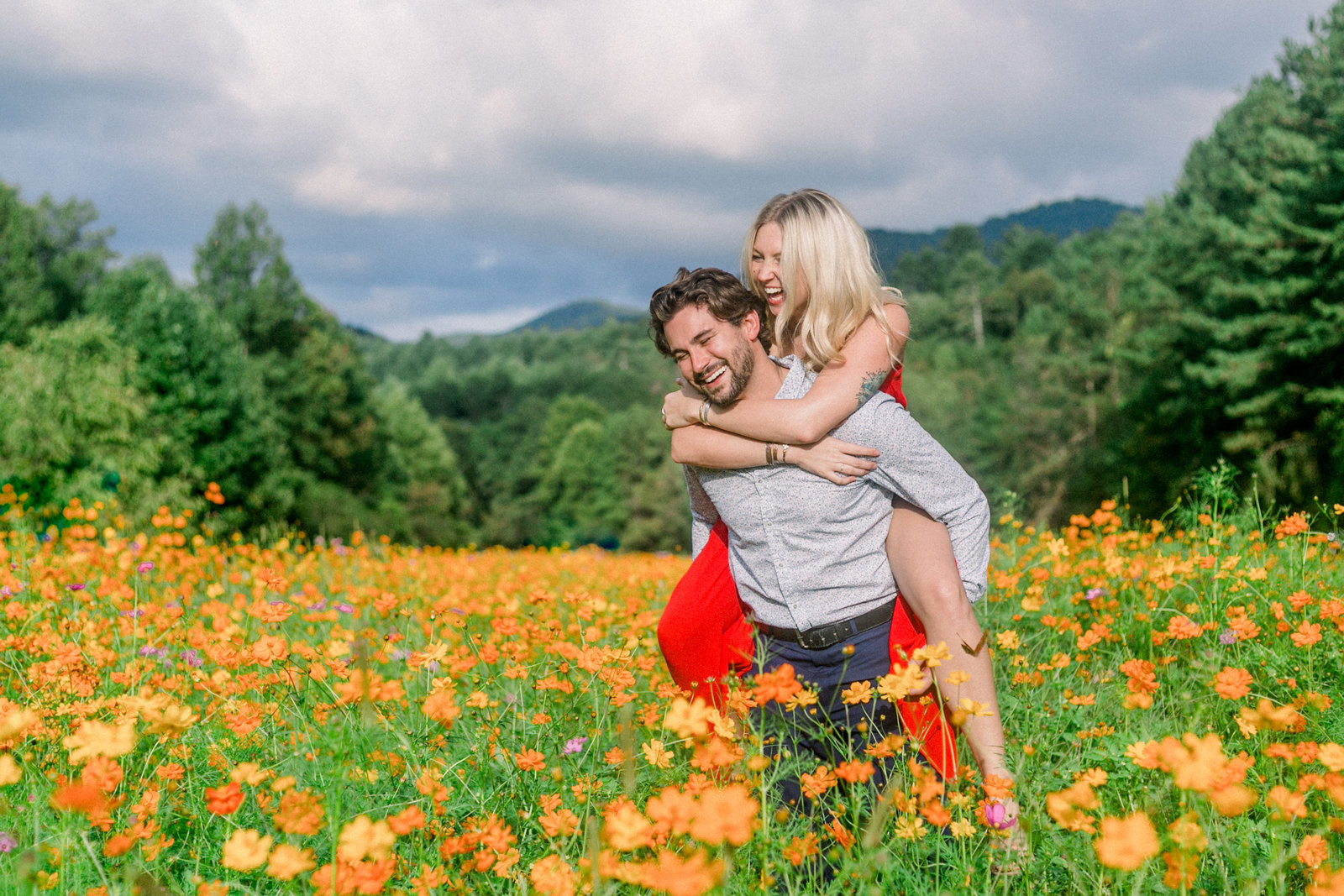 Fun loving couple captured by Staci Addison Photography