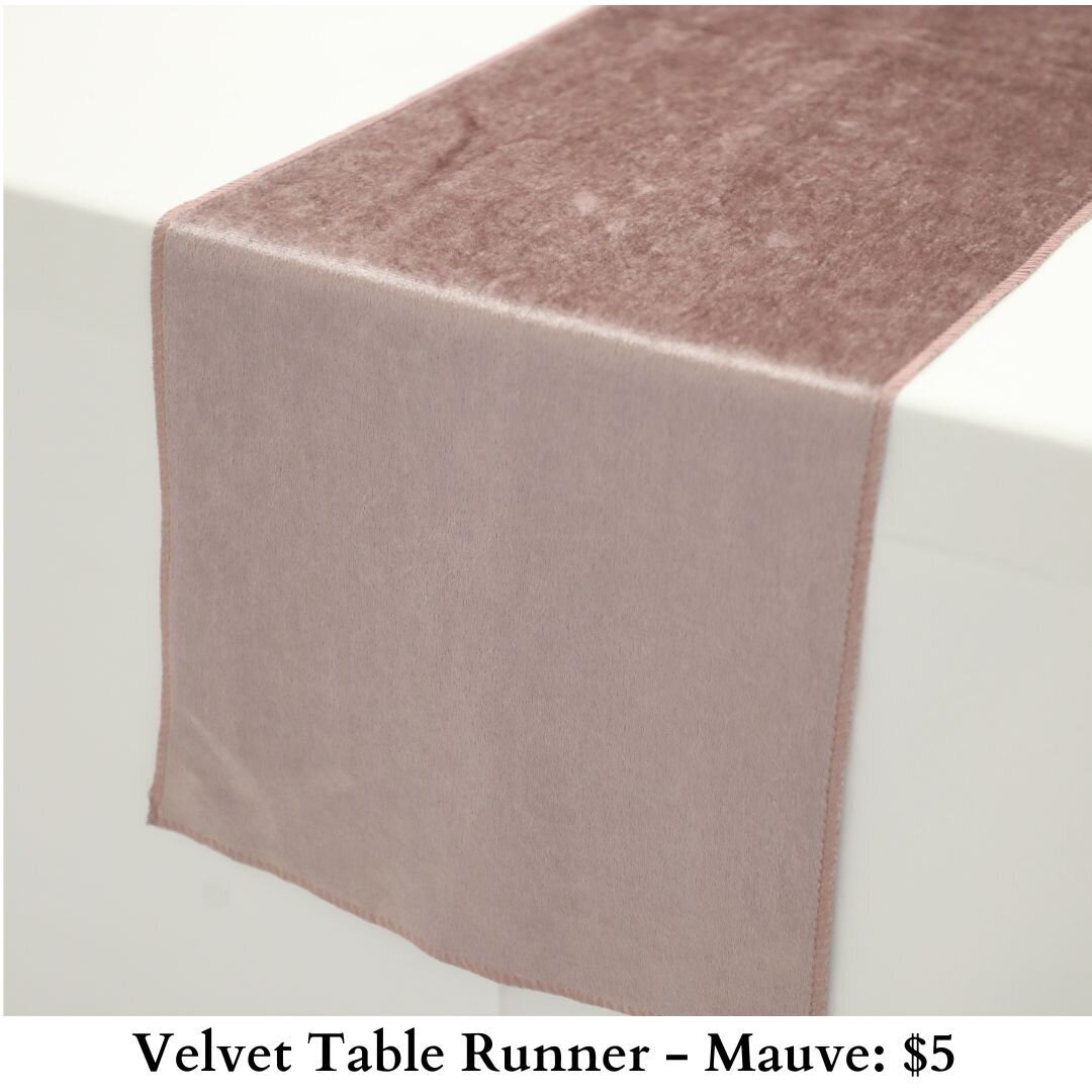 Velvet Mauve Table Runner-128