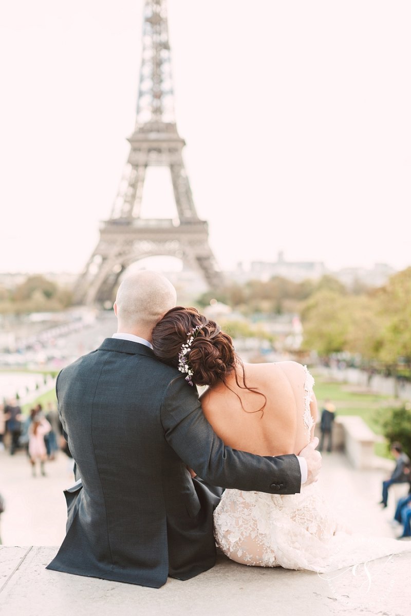 Eiffel Tower Wedding Photographer