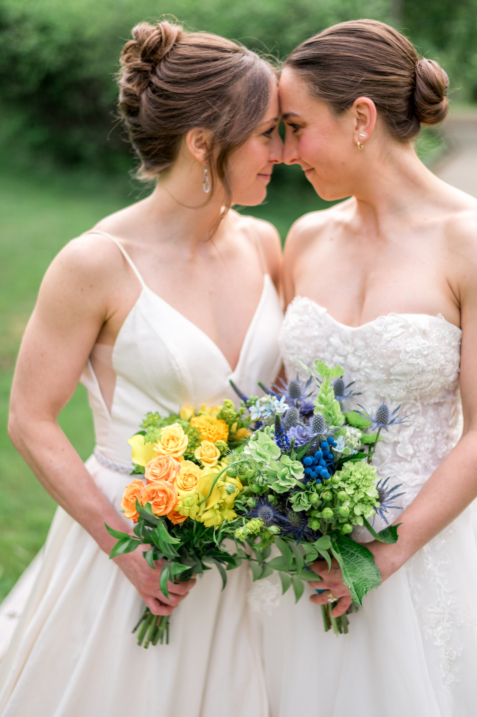 Gorgeous Brides on their wedidng day