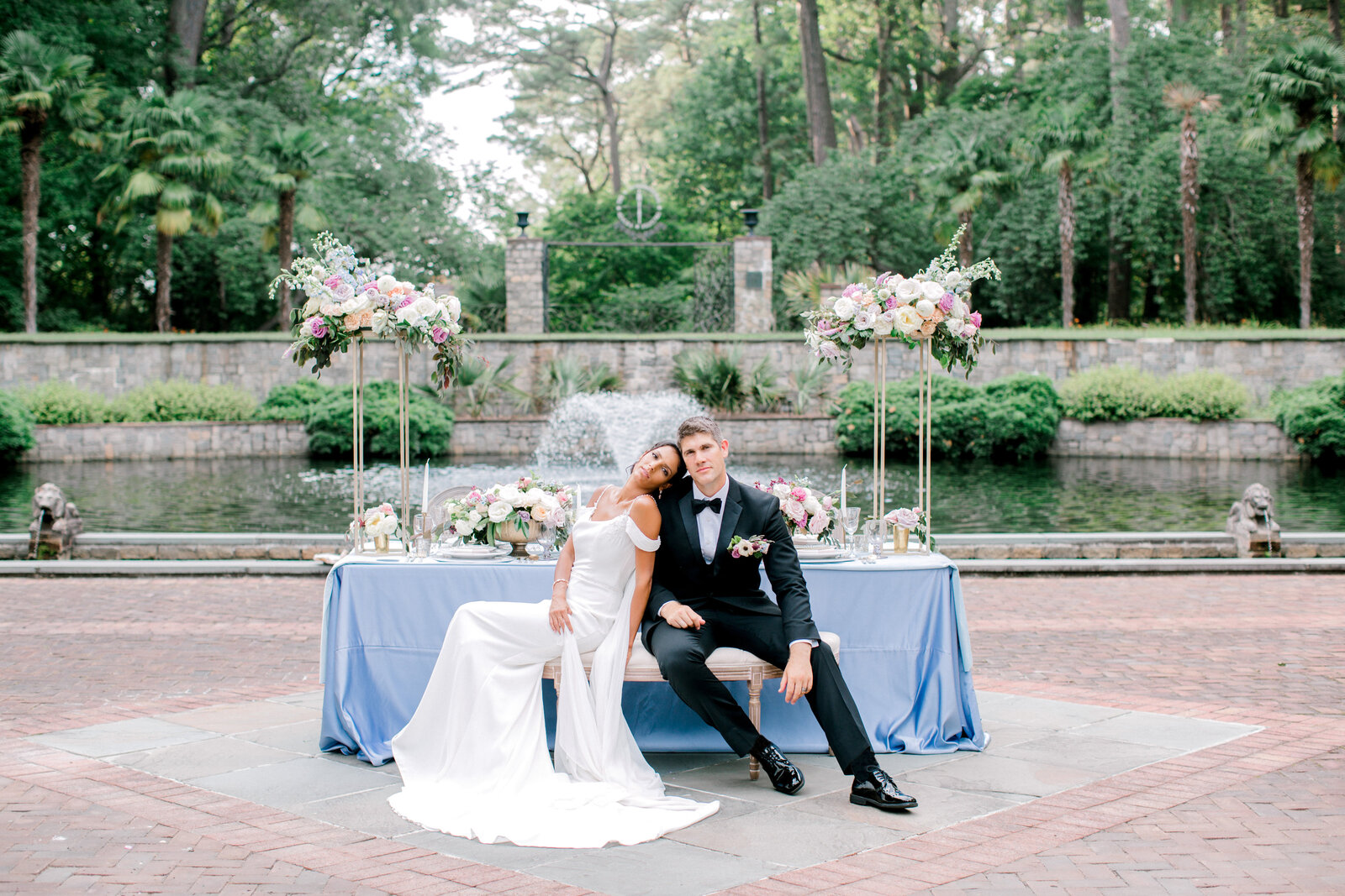 Ava Loren Design Floral Artist Designer Wedding Norfolk Botanical Gardens Andrew & Tianna Photography-510