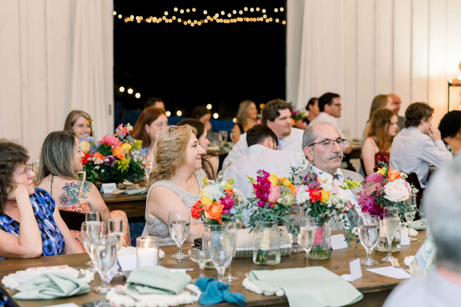 fall ceremony at north ga venue with small wedding packages