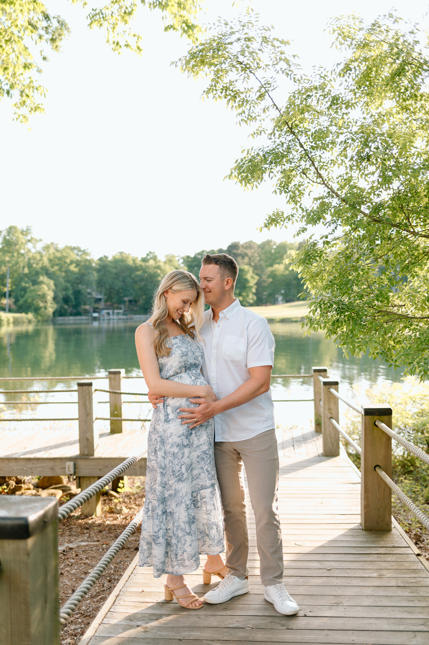 charlotte-golf-club-maternity-session-lake-norman (4)