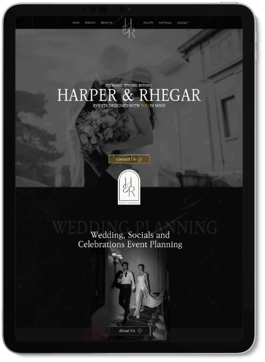 example-of-wedding-vendor-website