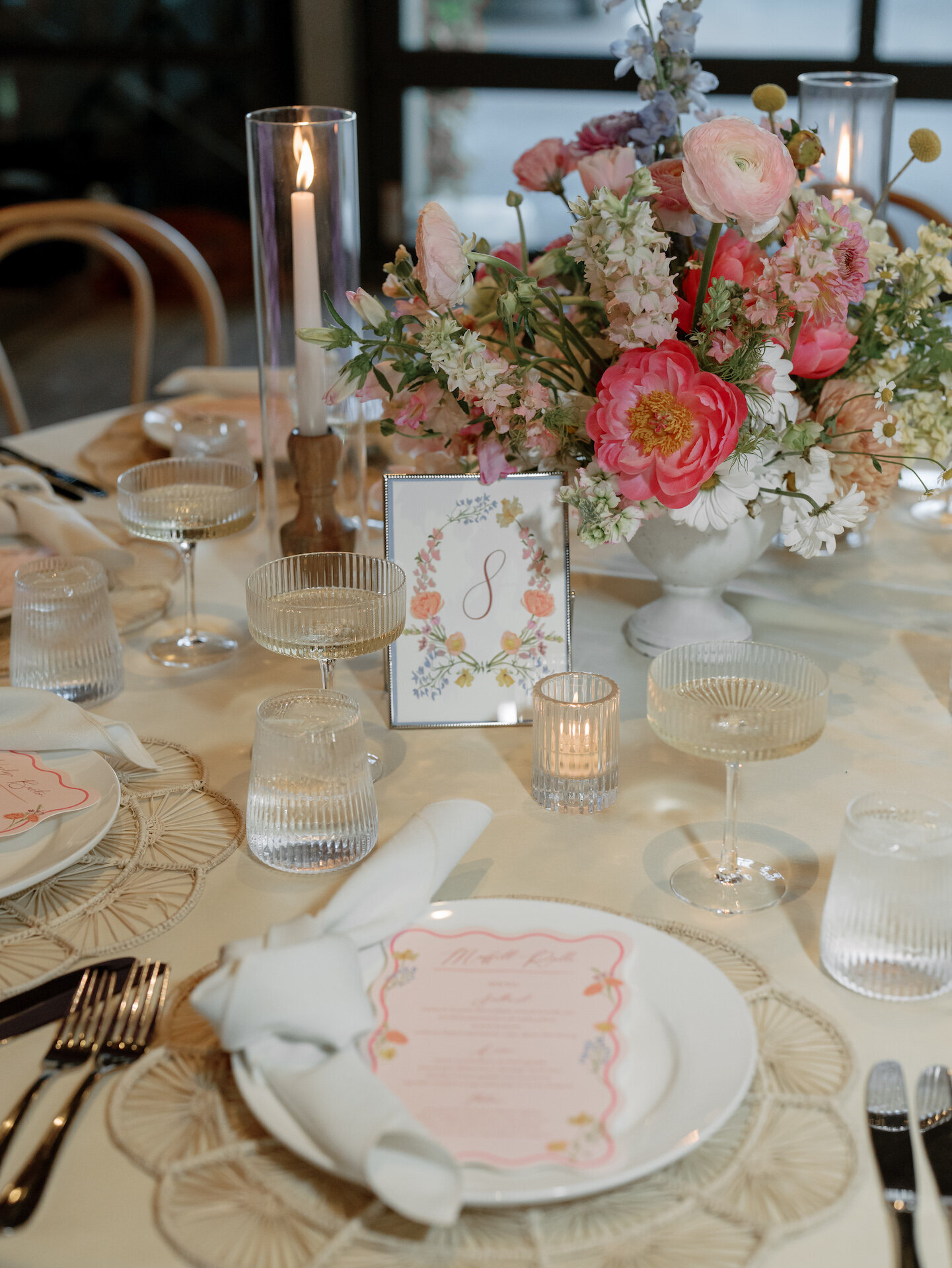 floral-phoenix-pink-yellow-blue-floral-centerpiece