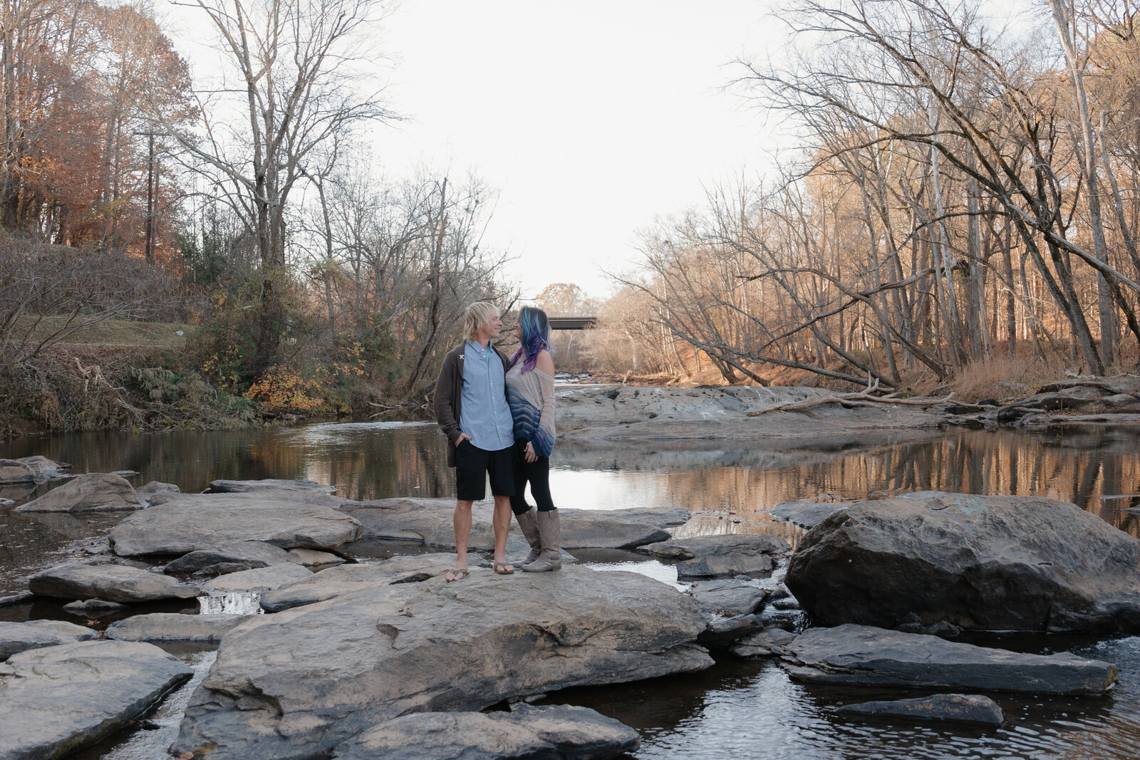 Riverside couples photography