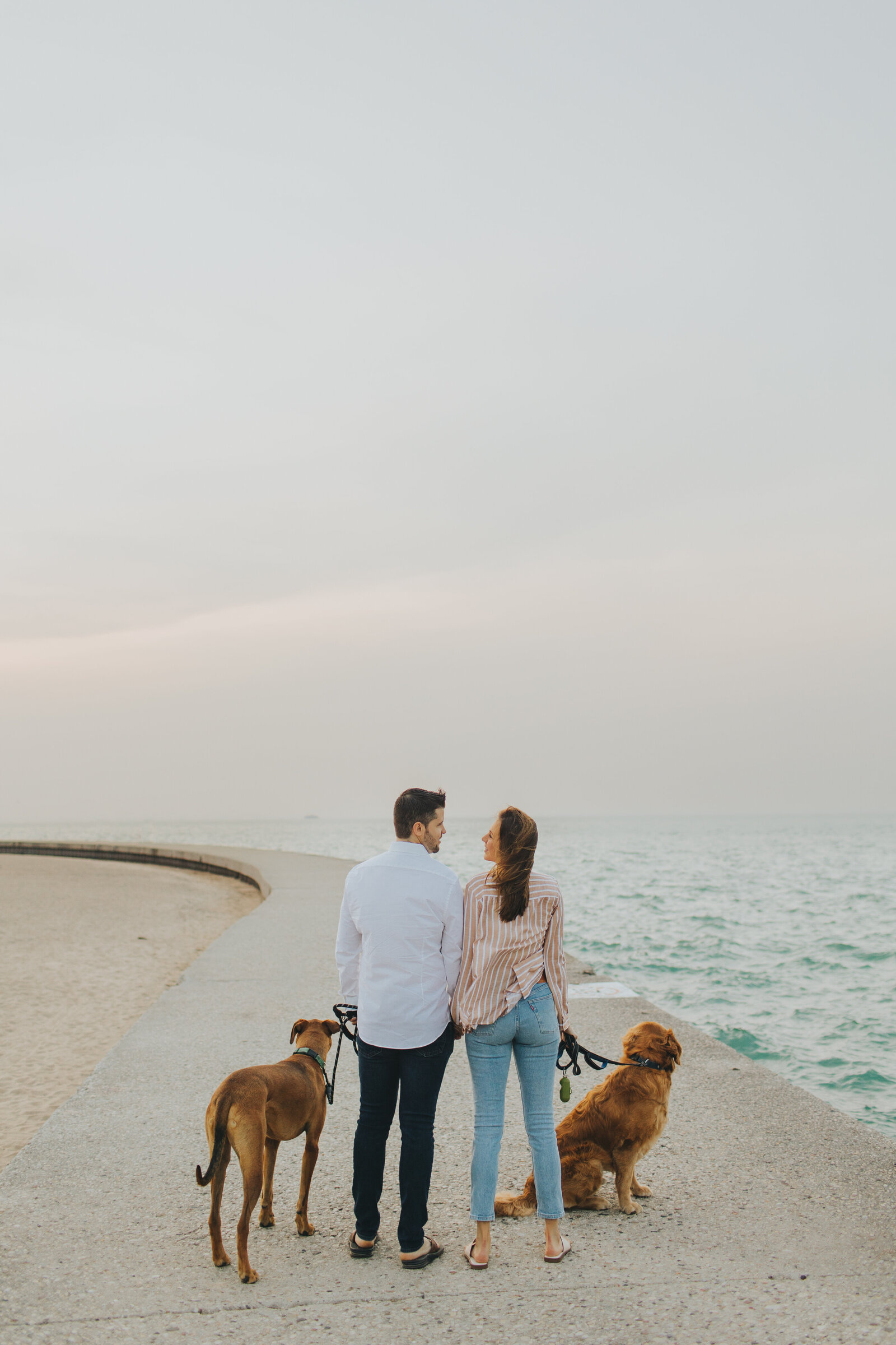 Chicago Lakefront Engagement Session_1