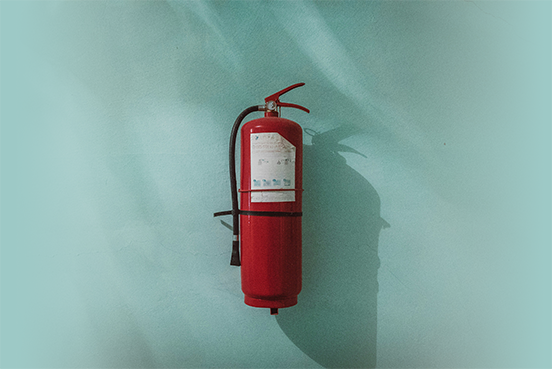 Piotr Chrobot photography of a fire extinguisher