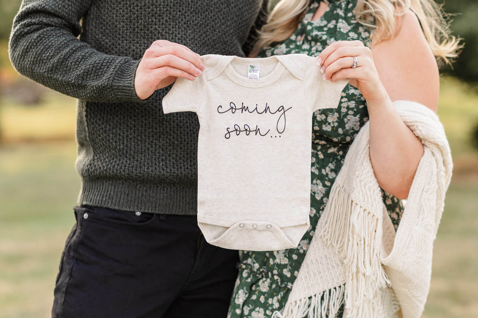 A close-up of a baby onesie at Sully Historic Site.