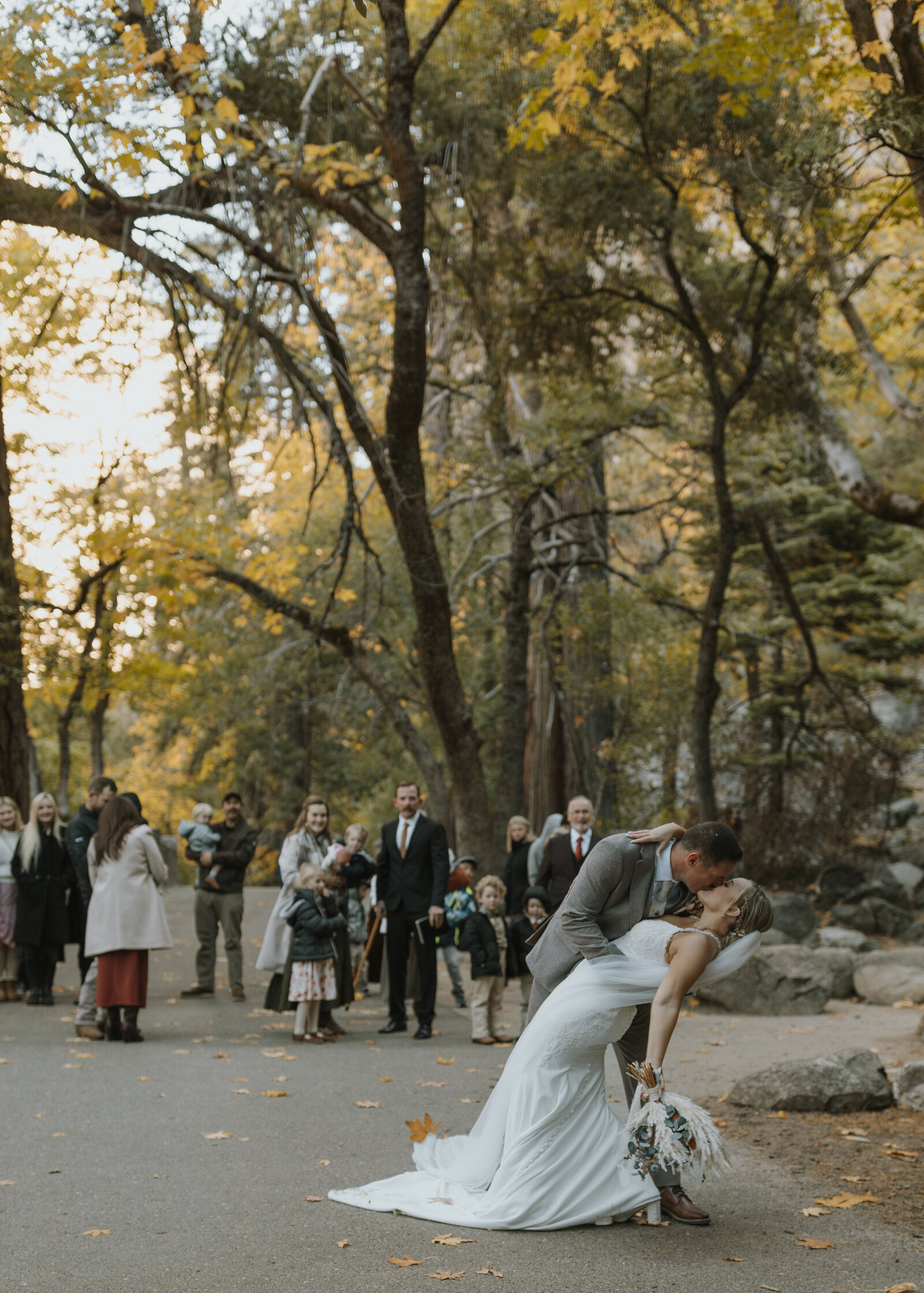Bridalveil Yosemite  Wedding
