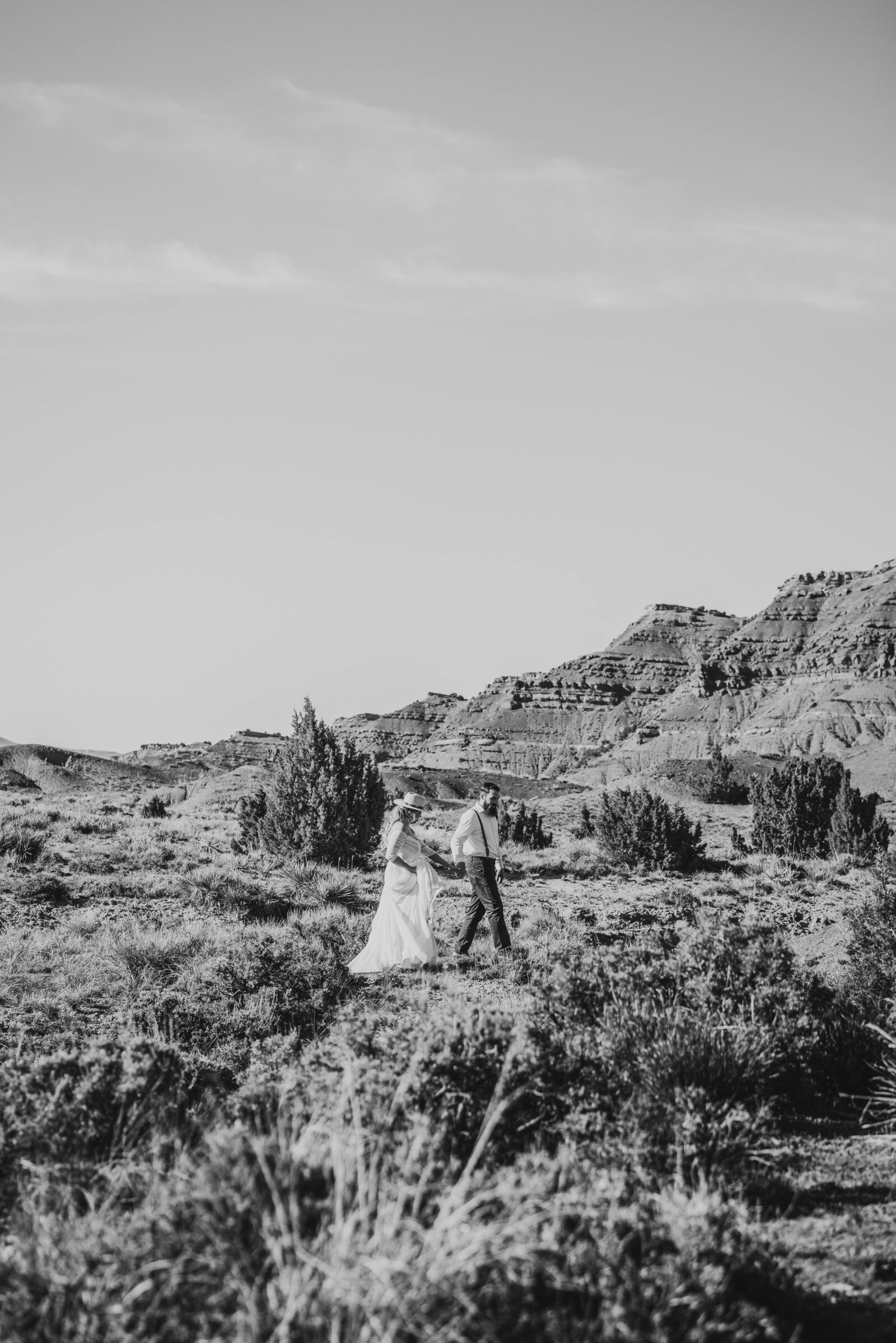 adventure elopement in Casper, WY