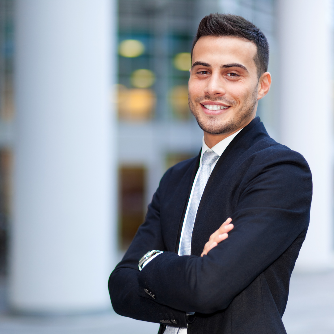 Young guy in suit