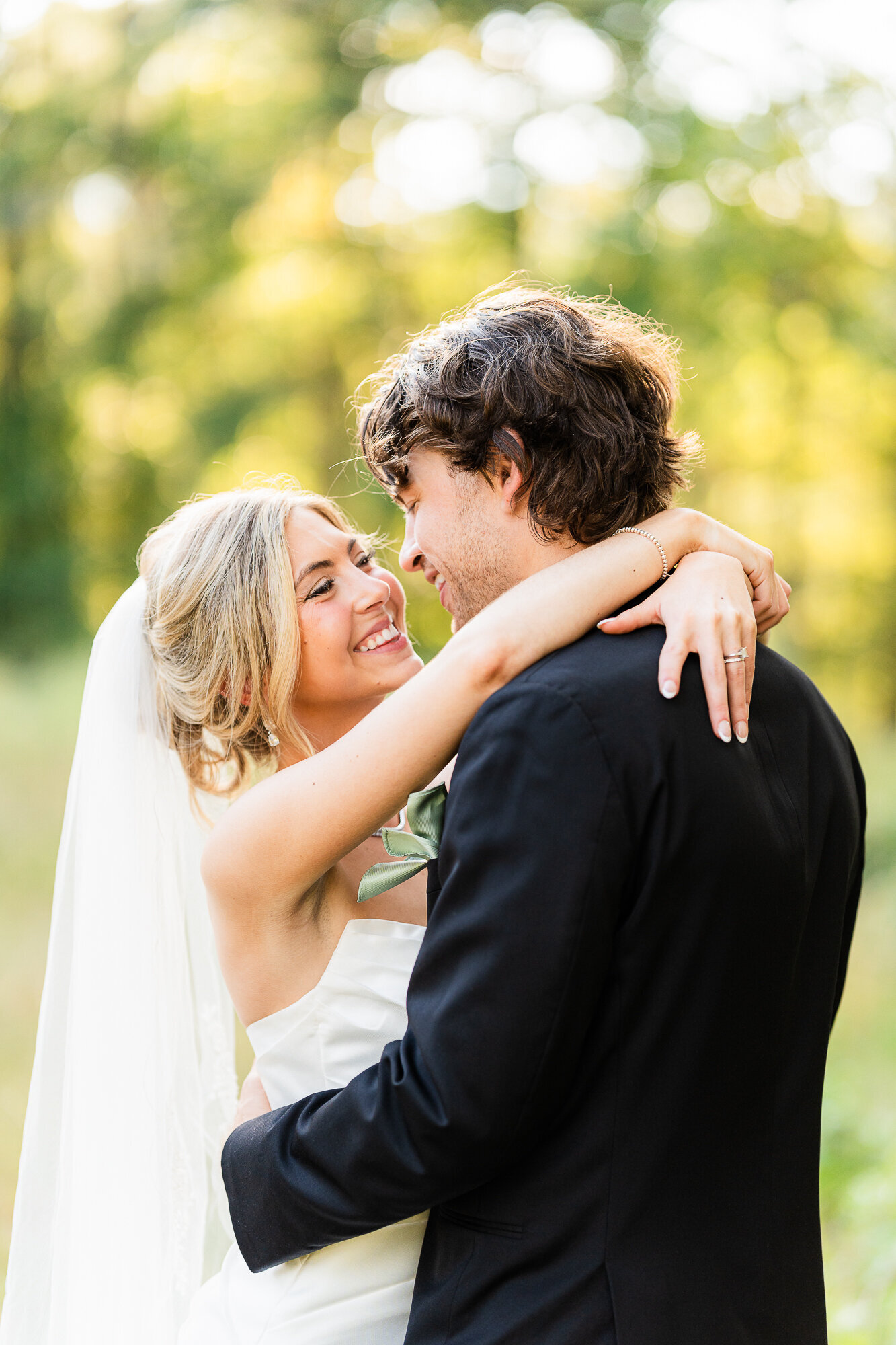couple portrait during golden hour at The venue at Daisy Hill in South georgia