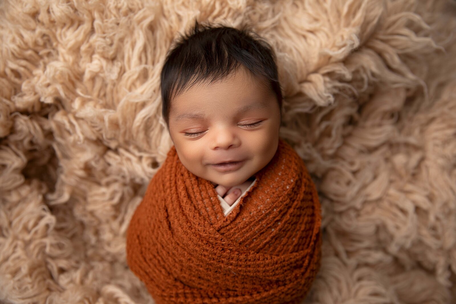 Studio Newborn Photography in Phoenix Arizona | Sleeping Baby Portraits in Phoenix