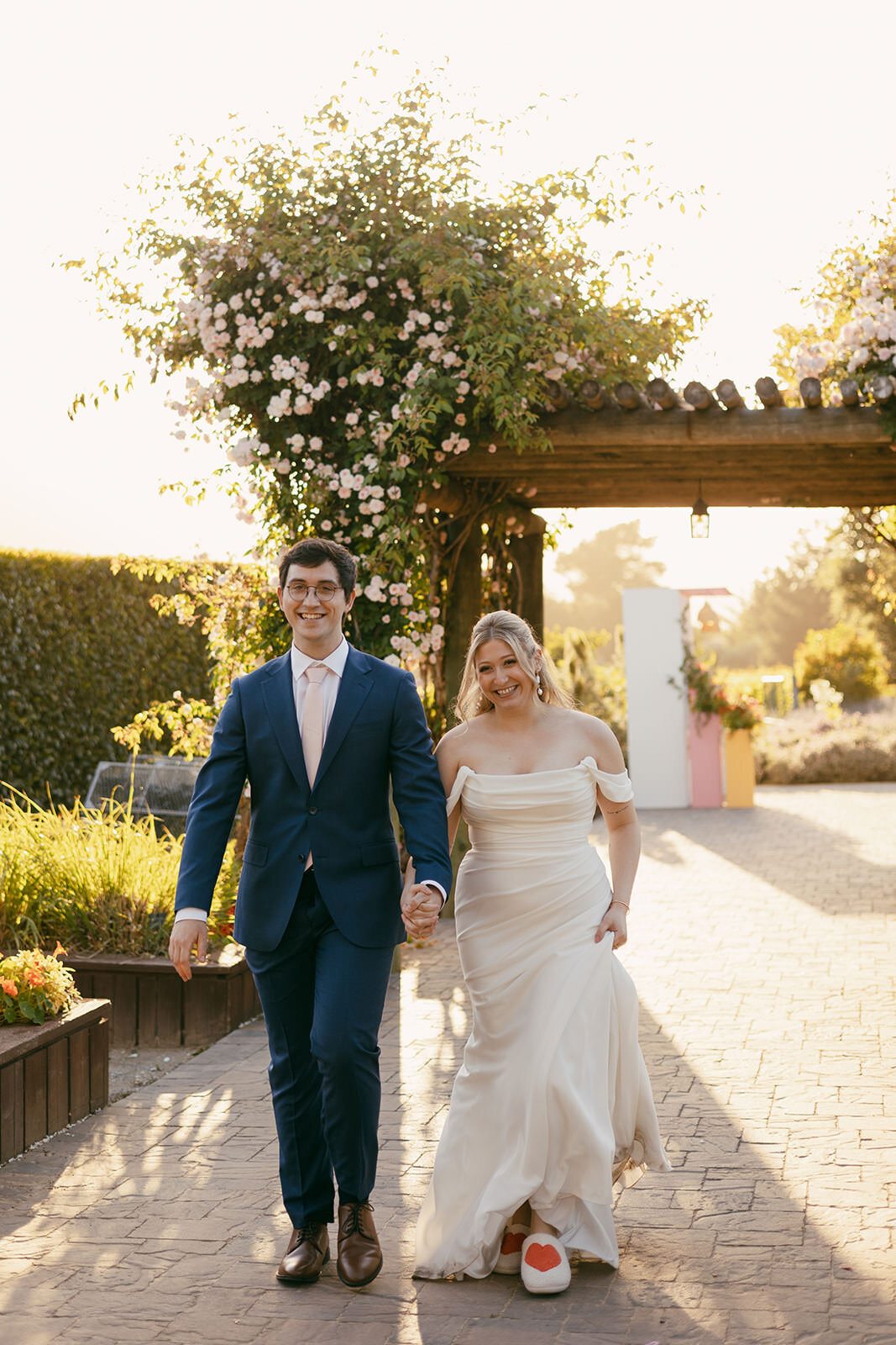 Colorful Bernardus Spring Wedding80