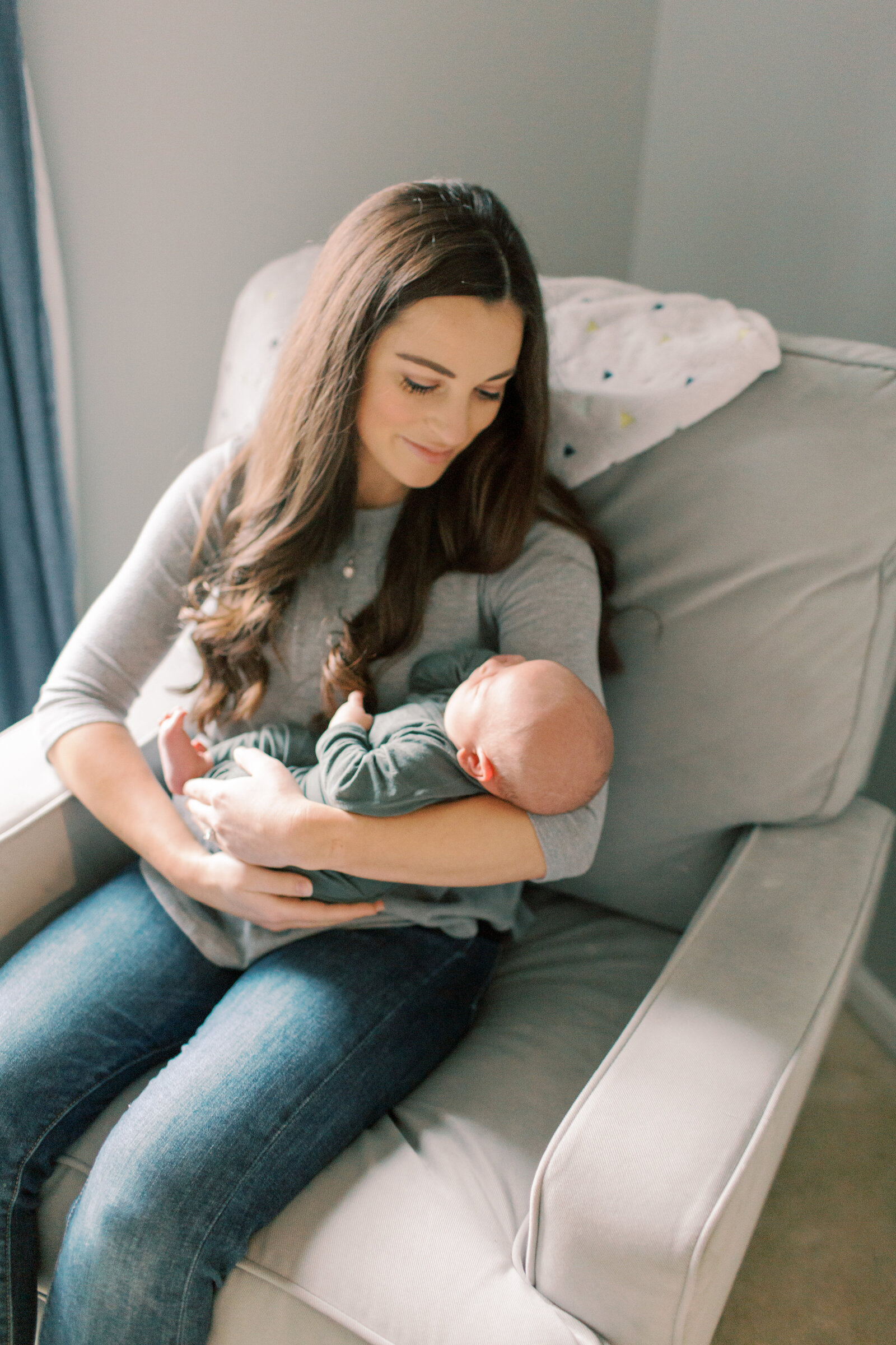 Kim + Blake Newborn session_