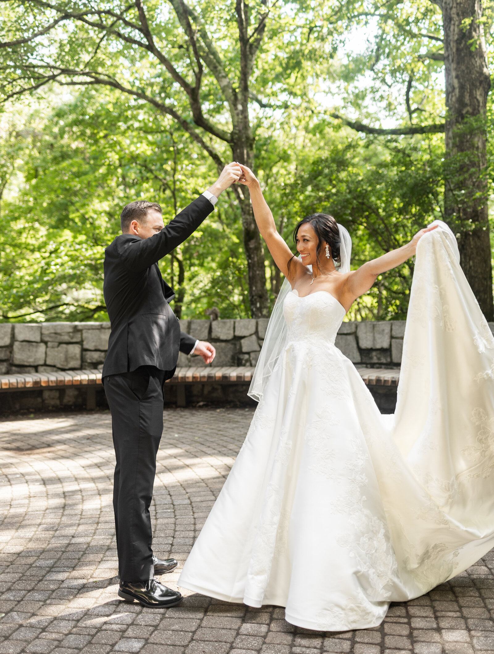 Athens Georgia Botanical Garden Wedding Amanda Richardson Photography