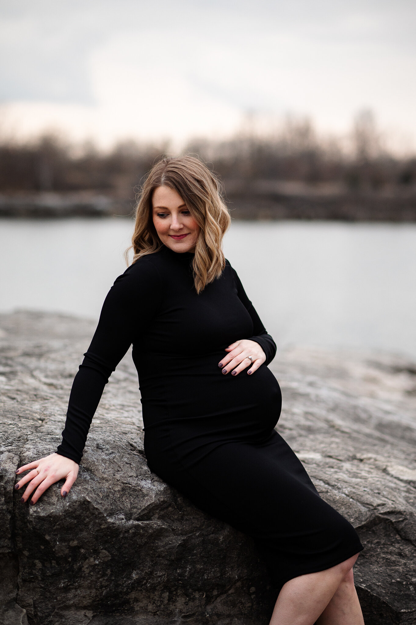 Park setting maternity 