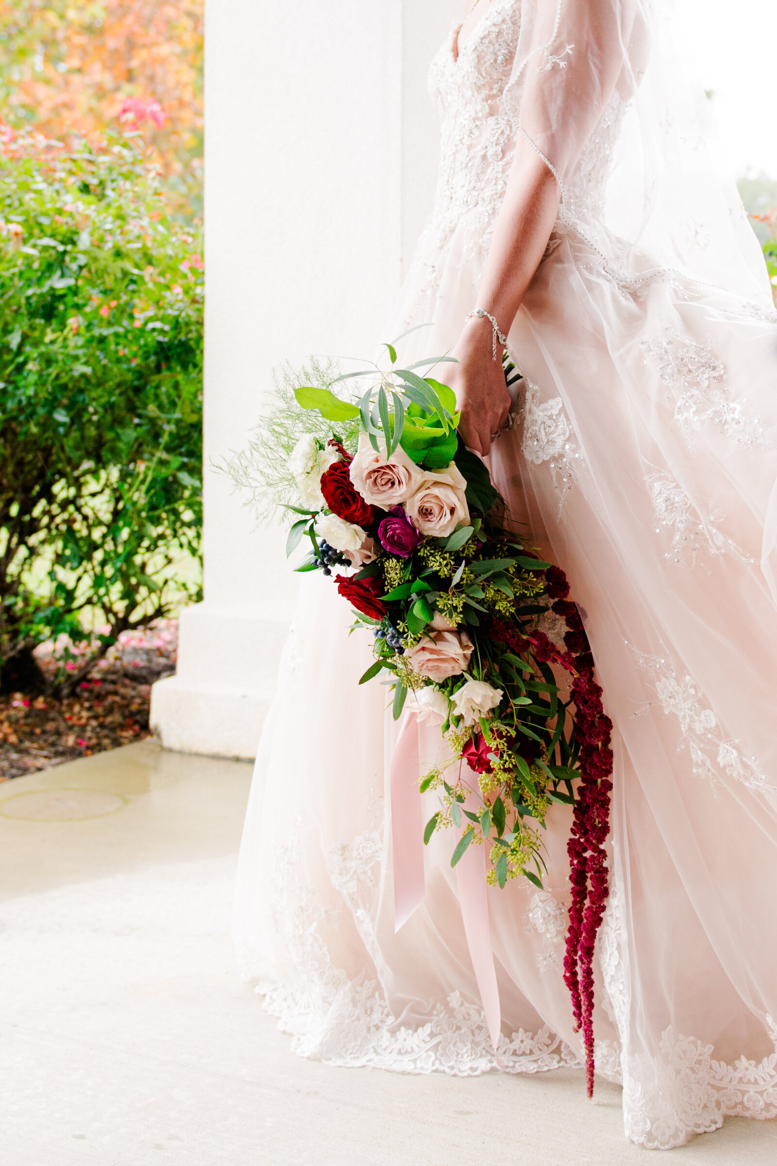 bouquet&dress