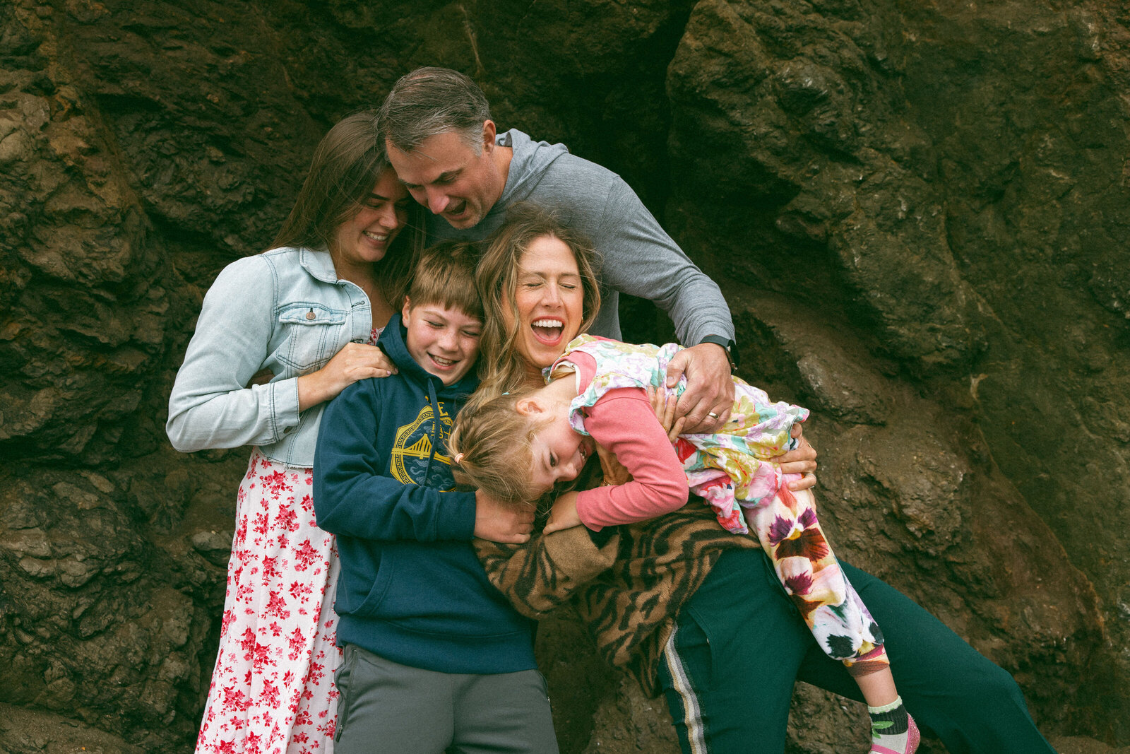 rodeo beach family photo session