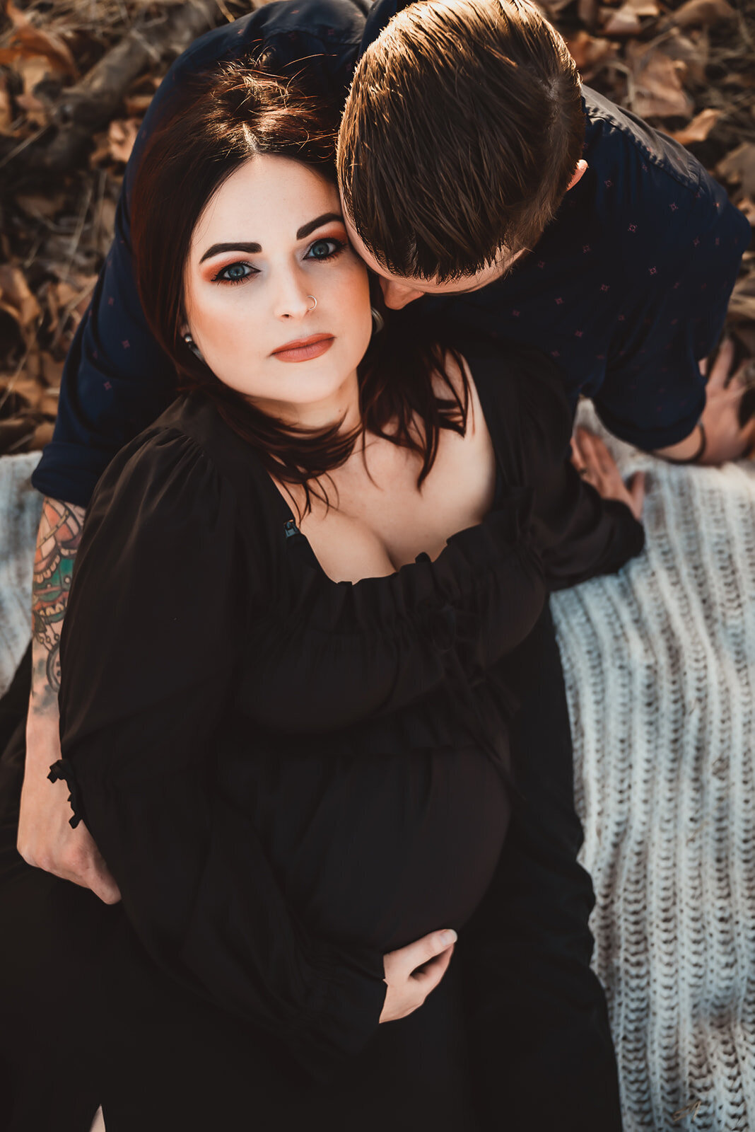 San Diego maternity photographer Mission Trails sunset maternity session-7