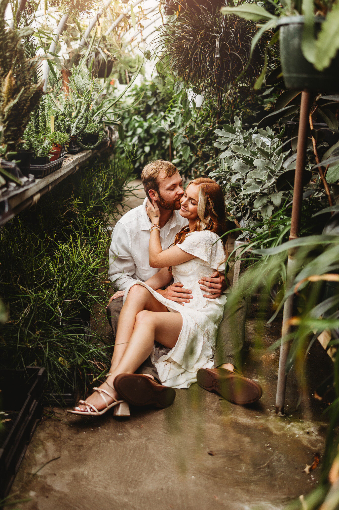 Greenhouse Couples Photo Erie 