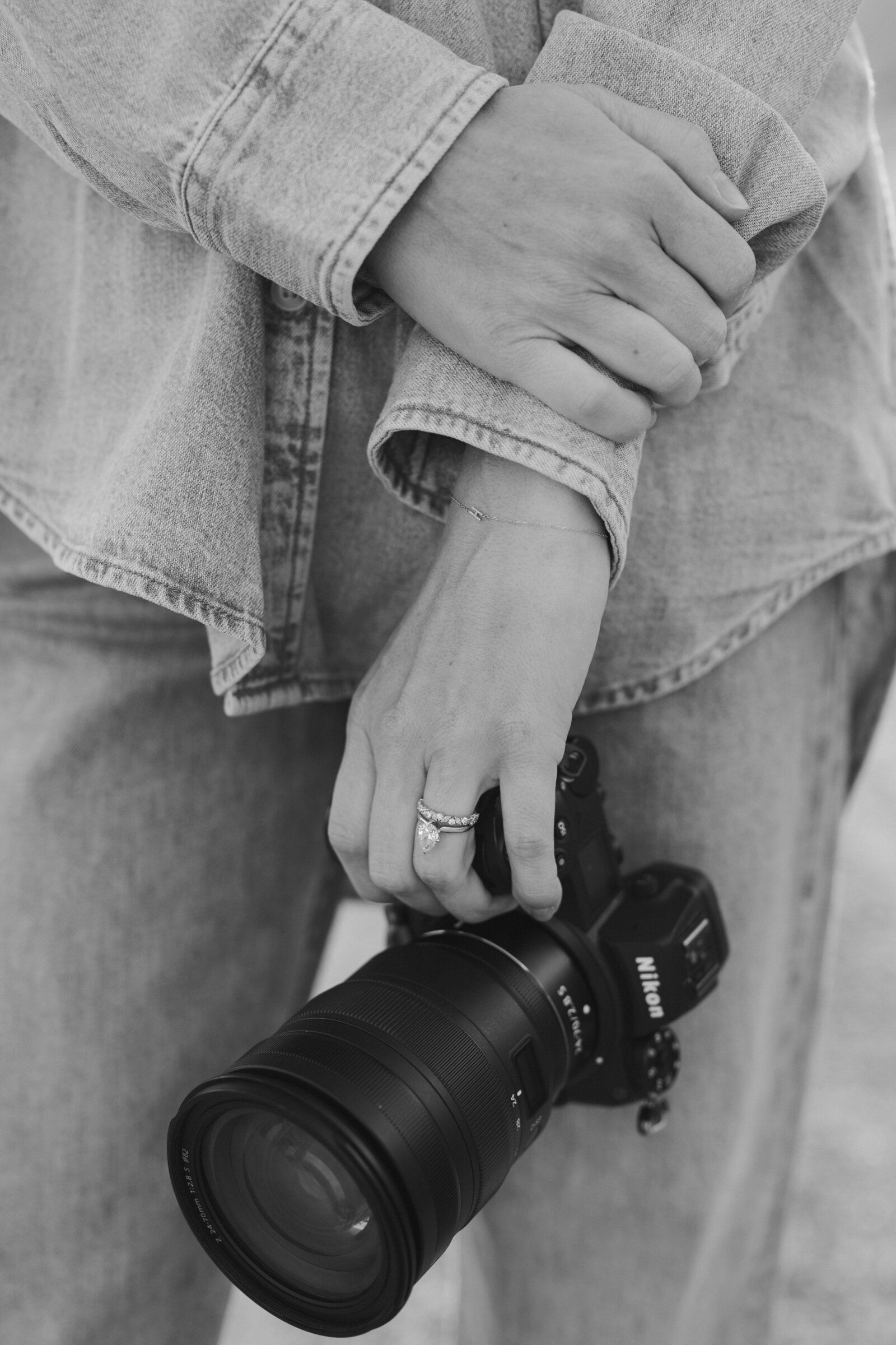 Vail wedding photographer in the studio