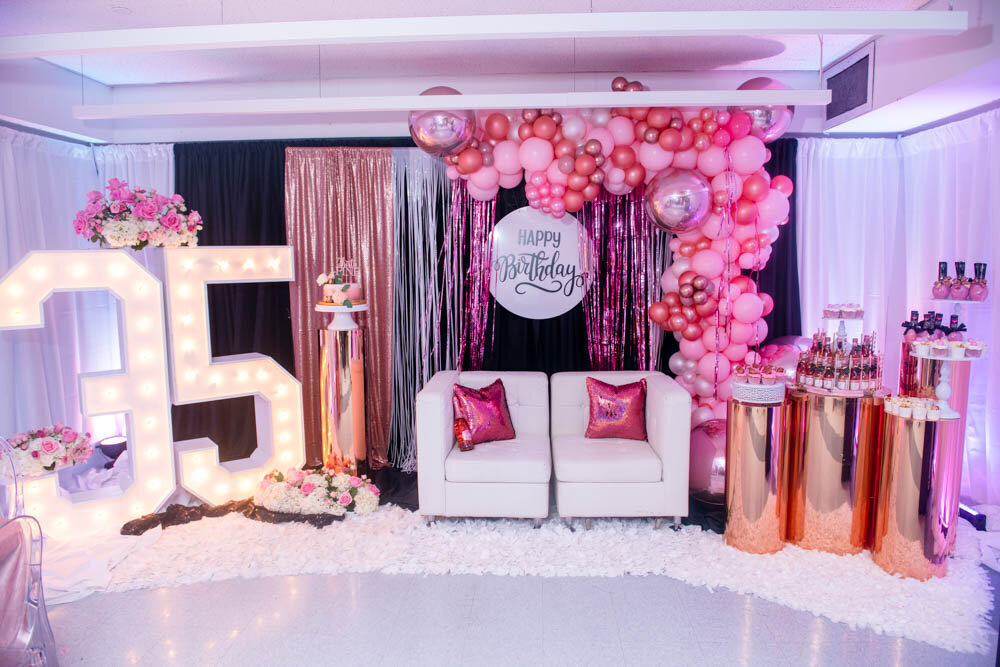 Pink Glam Birthday | Event Design