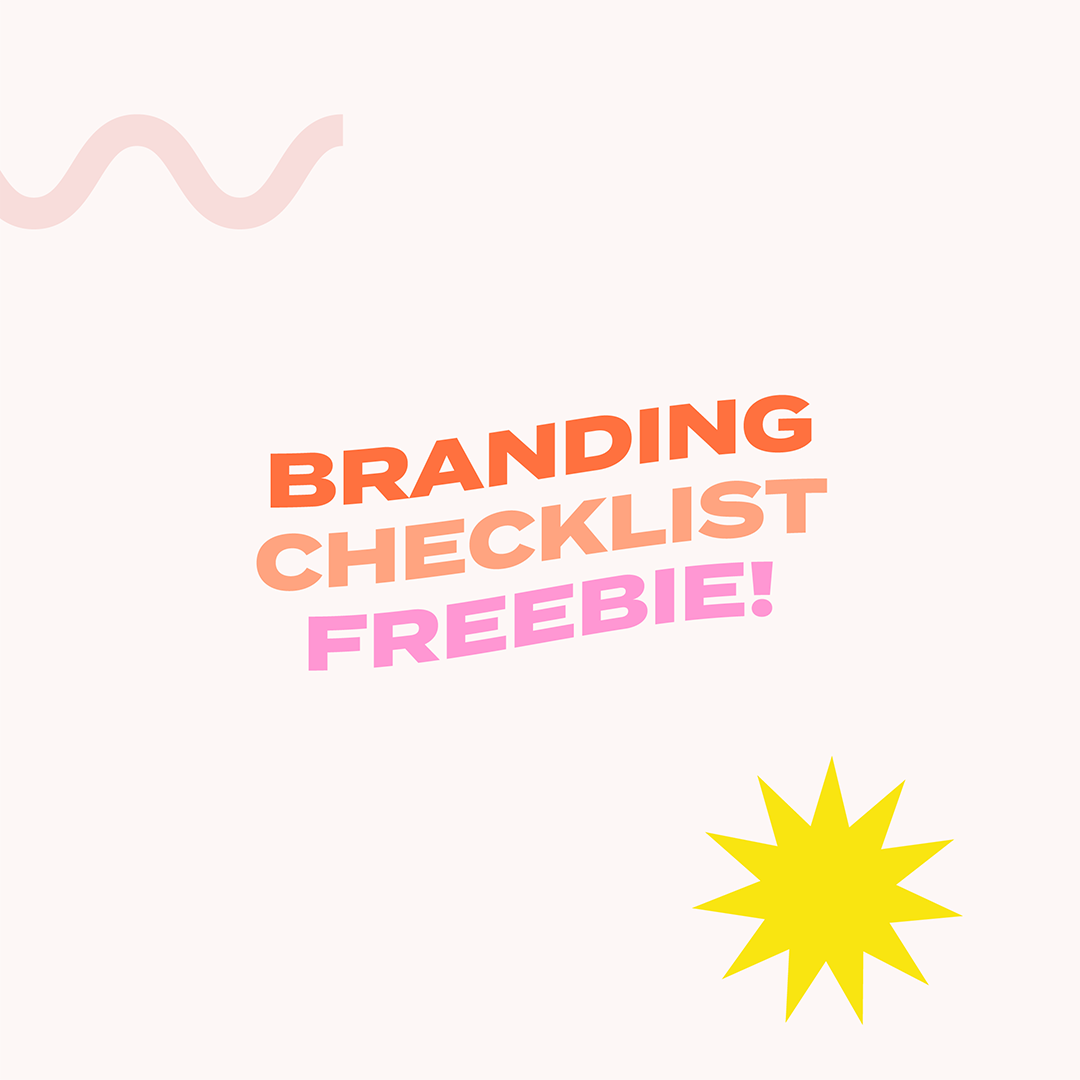 Branding Checklist Freebie - Crystal Oliver - Brand Designer Melbourne