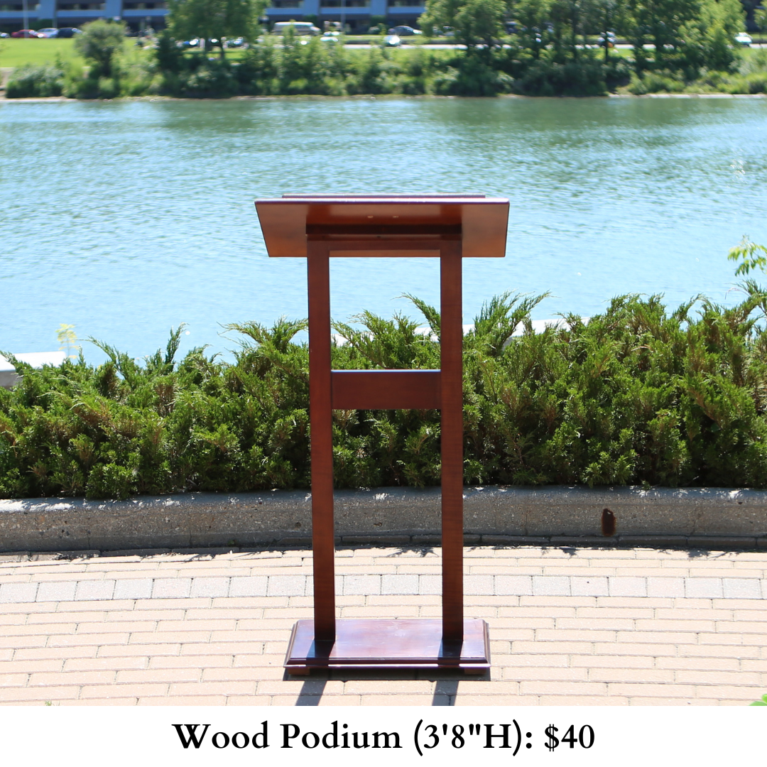 Wood Podium-879