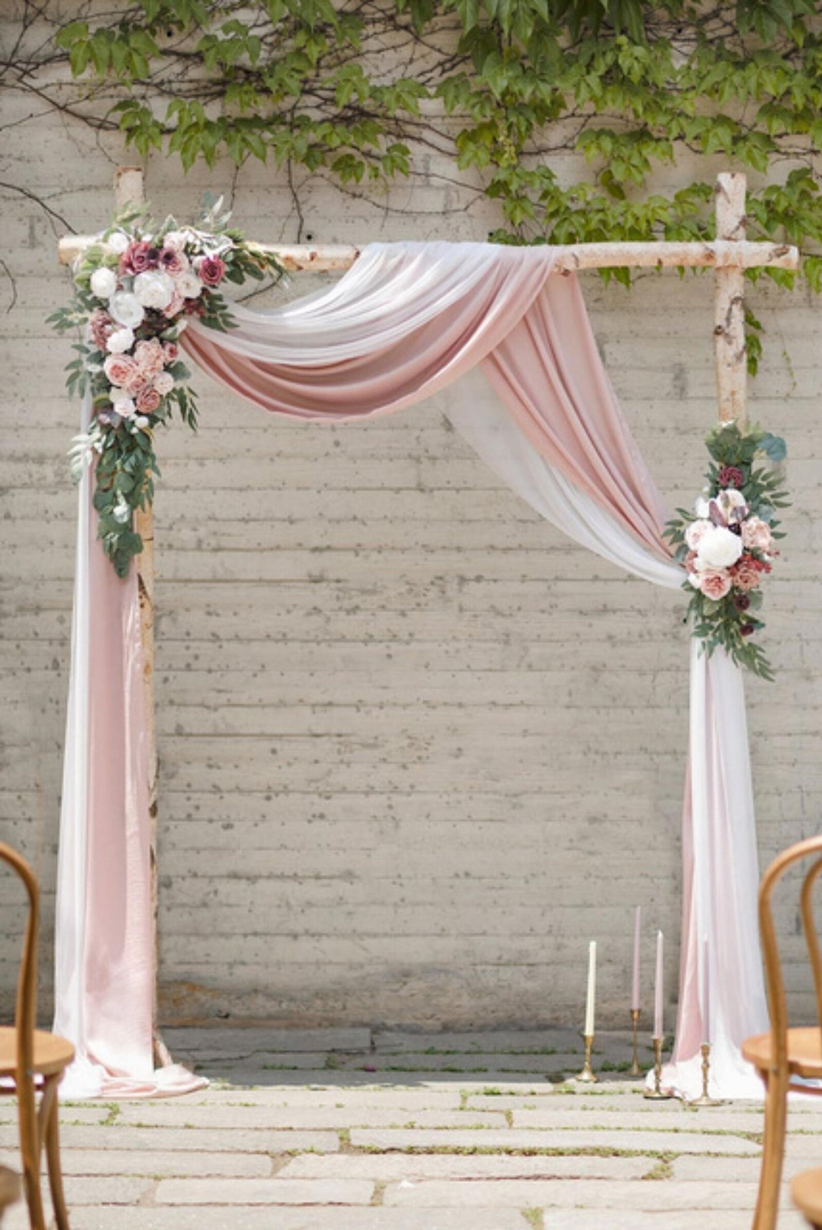 Arches W_Drapes & Flowers