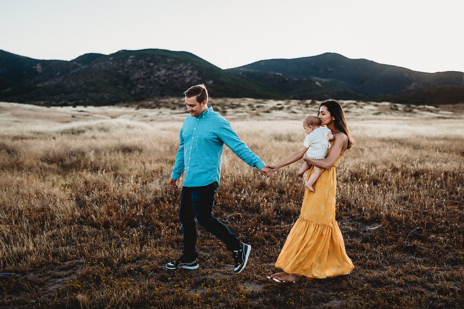 San Diego family photographer Mission Trails Park sunset photo session-21