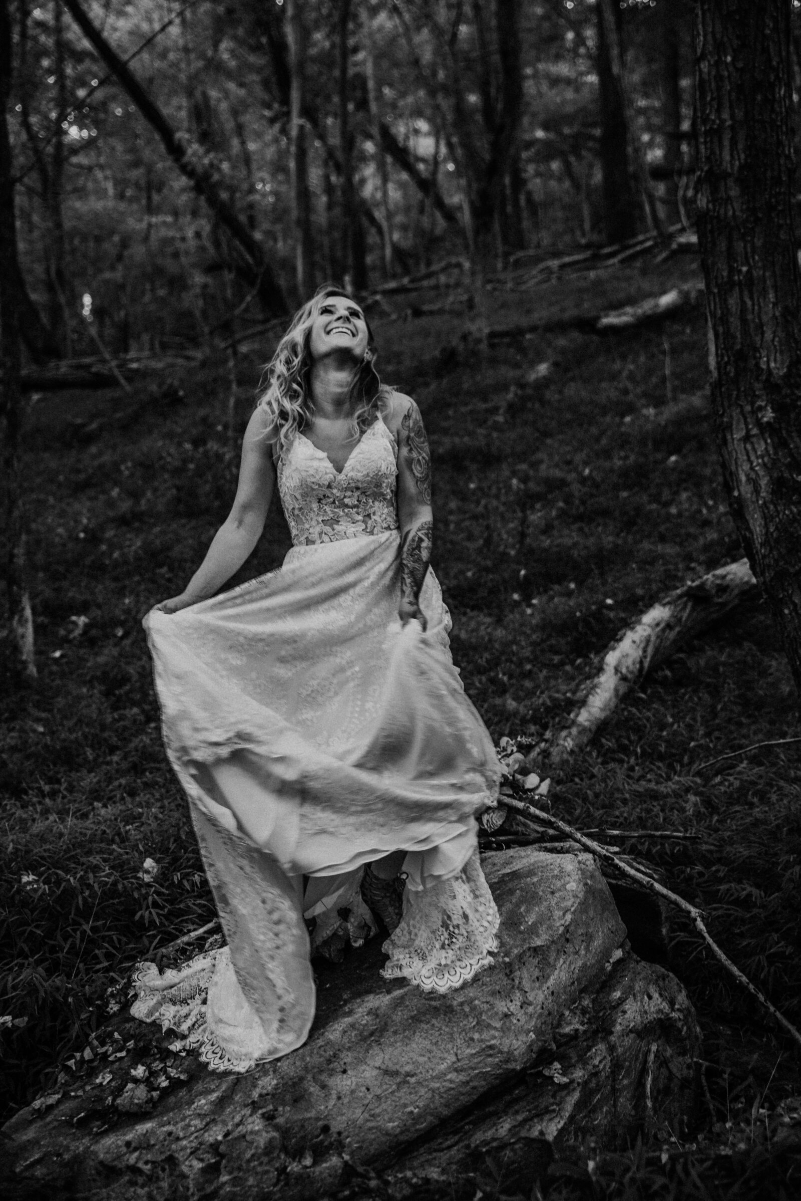 Bohemian Mountain Earthy Bridal Portraits DSC_5474