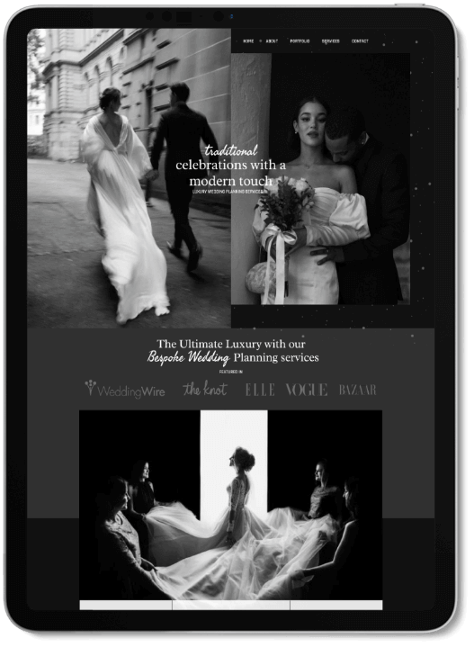 wedding-planner-website-design