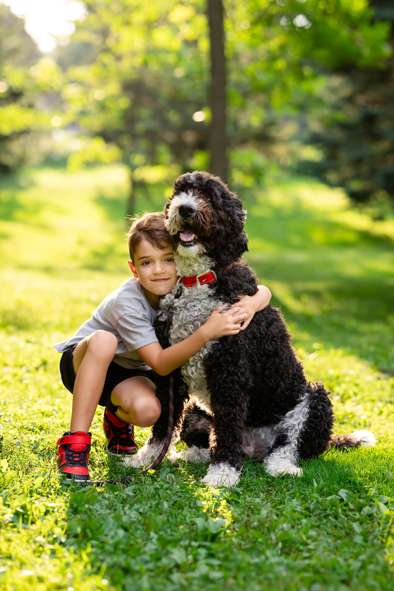 arneson-acres-edina-family-boy-dog