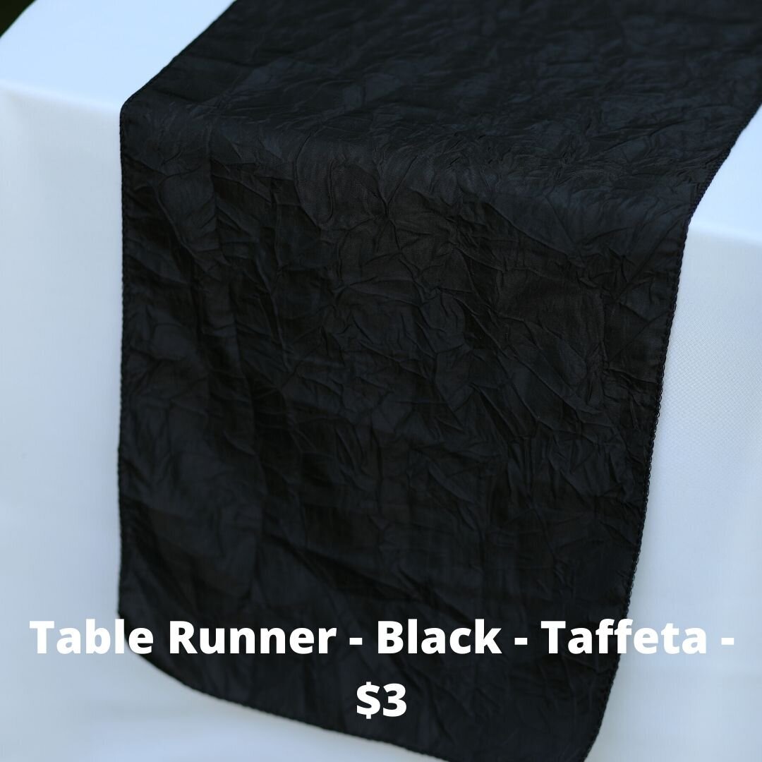 black taffeta