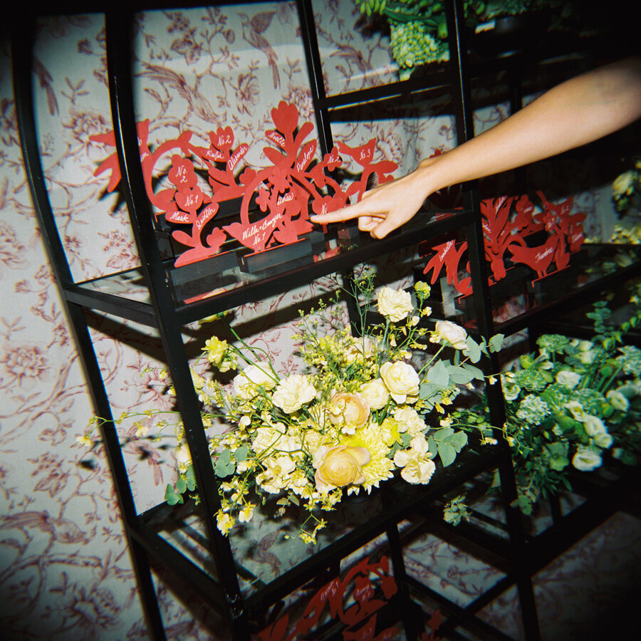 Morgan Riley Design | Unique Garden Seating Chart