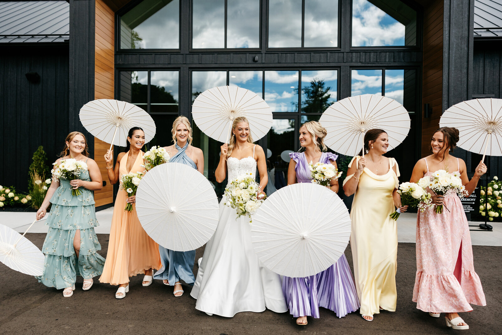 ModernMismatchedBridesmaidsDresses
