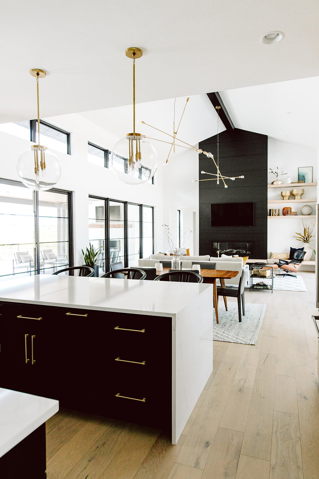 Kitchen Dining Living
