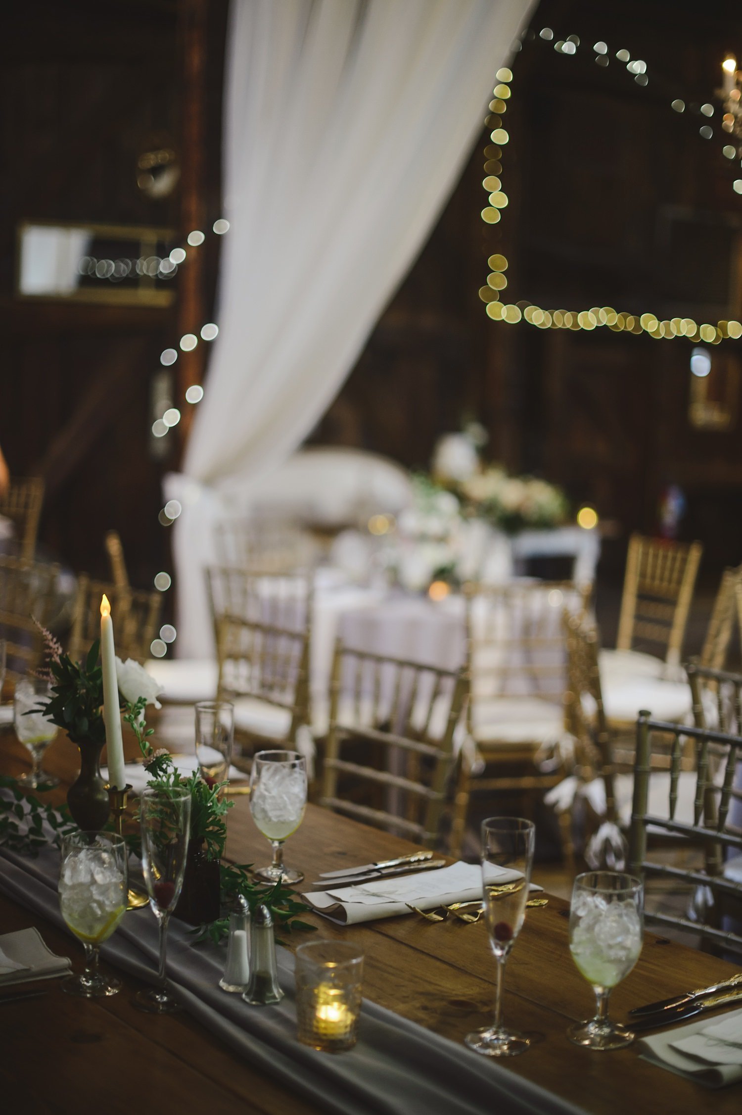 Rustic & Glamorous chandelier wedding at The Webb Barn in Wethersfield, CT