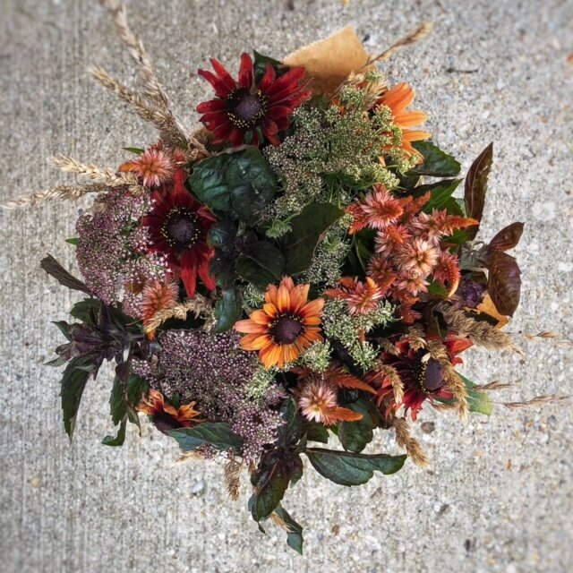 QBR Bouquet fall colors