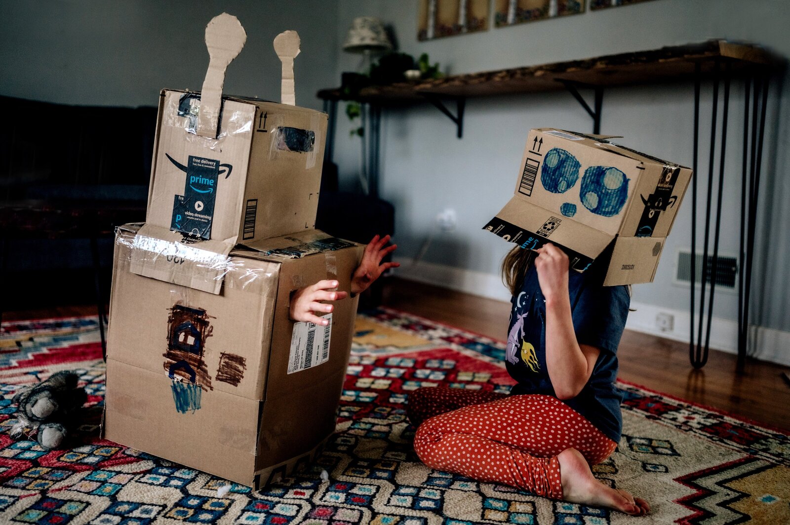 Robot kids living room