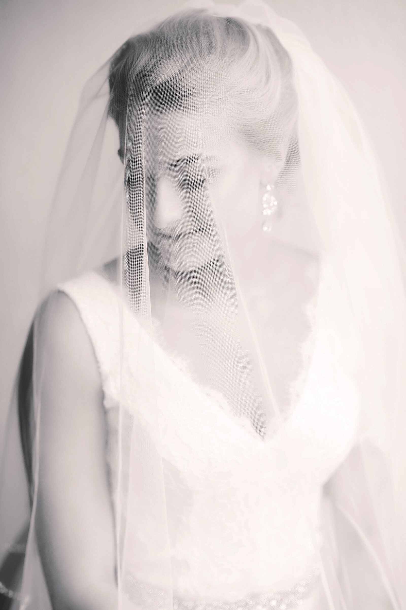 Bride prepares for her Micro Wedding in Asheville, NC.